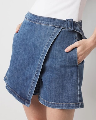 Denim Skort click to view larger image.