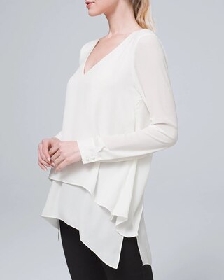 Layered Tunic Blouse