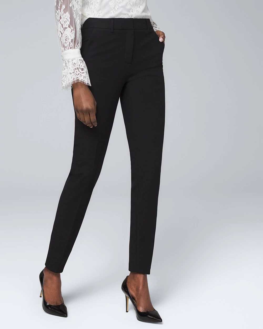 Comfort Stretch Slim Ankle Pants