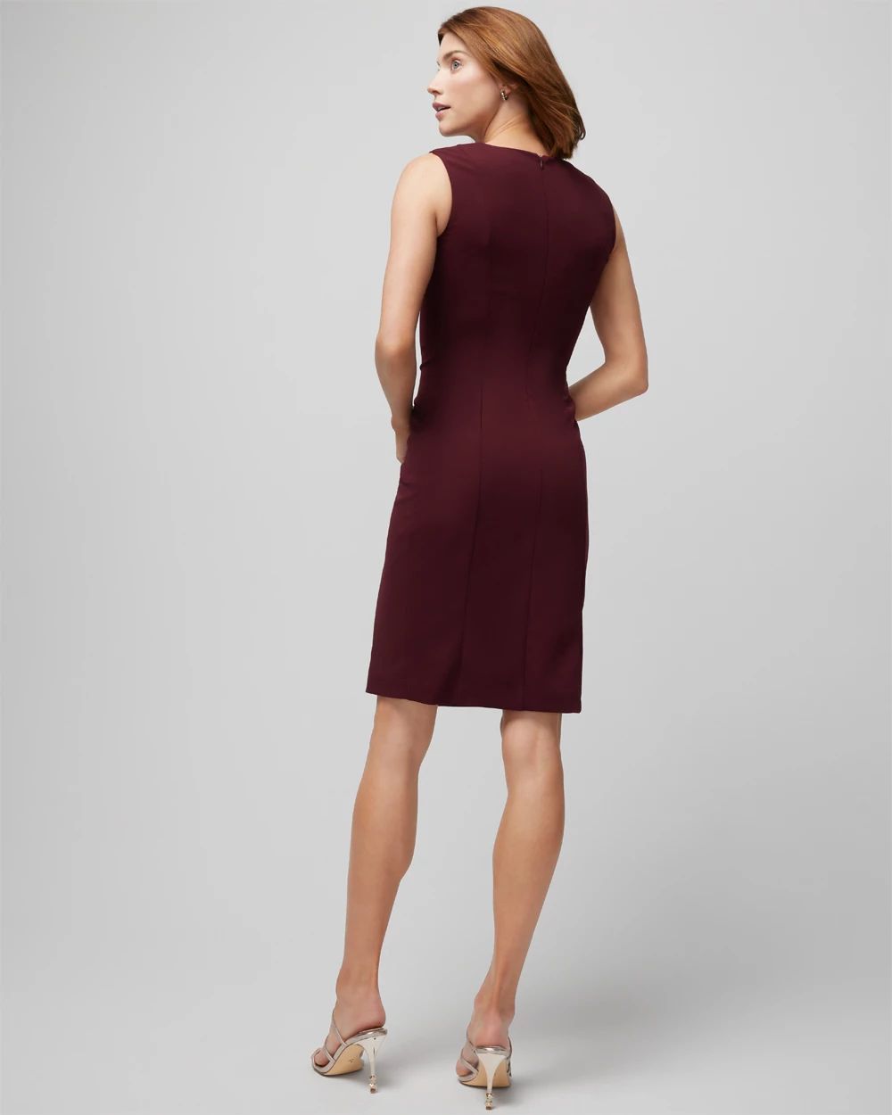 Sleeveless Blazer Dress