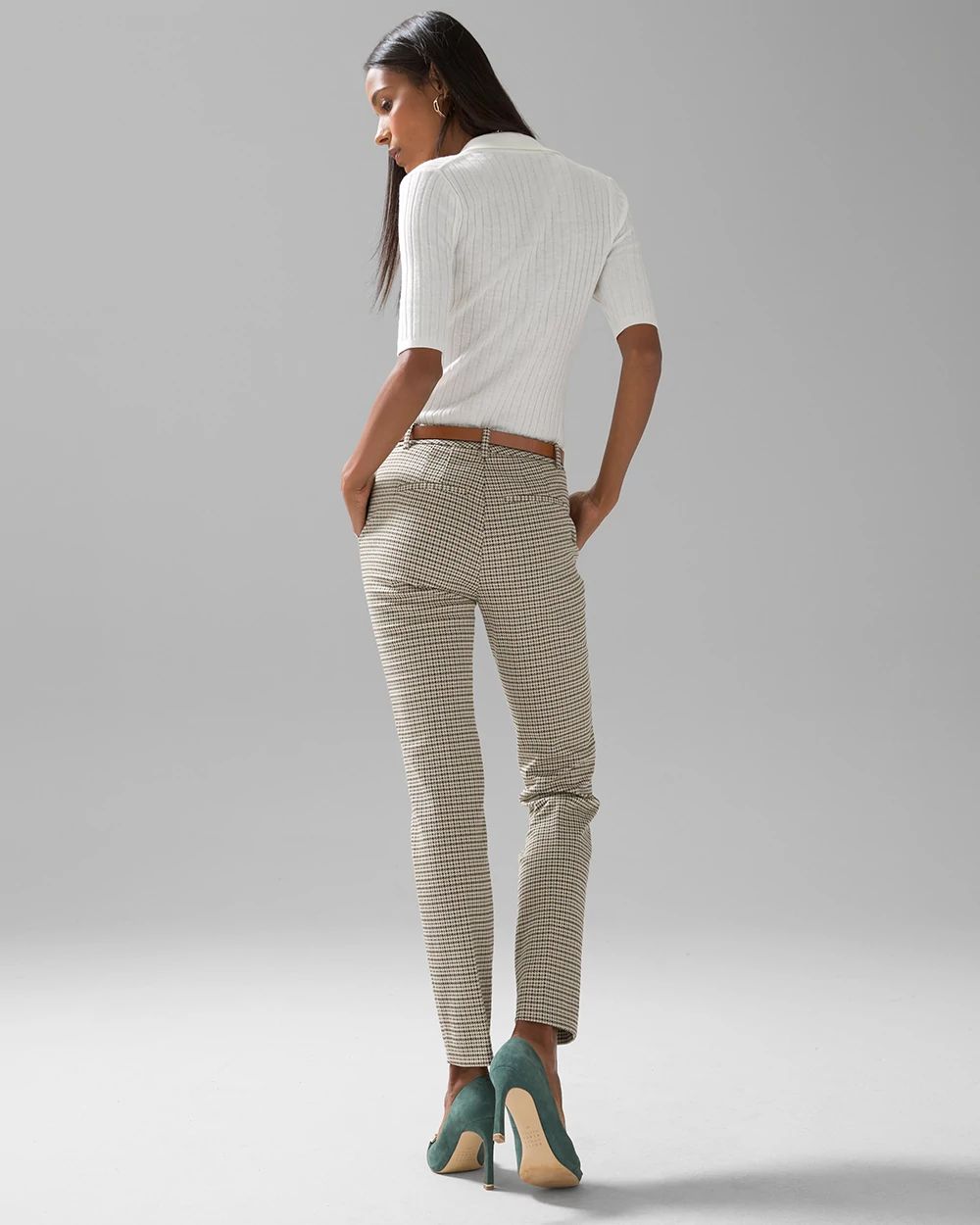 Petite WHBM® Elle Slim Ankle Comfort Stretch Pant