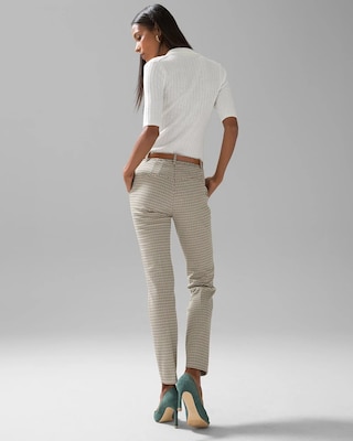Petite WHBM® Elle Slim Ankle Comfort Stretch Pant click to view larger image.