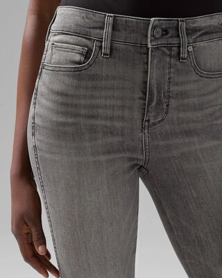 High-Rise Straight Jeans