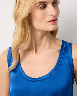 Satin Front Shell Tank click to view larger image.