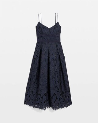 Lace Midi Dress click to view larger image.