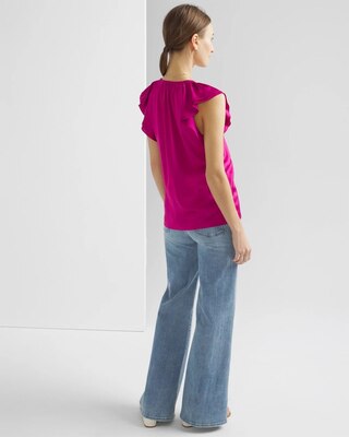 Flutter Sleeve Top