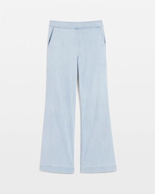 Petite High-Rise Pull-On Wide Leg Jean click to view larger image.