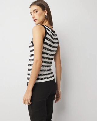 Textured Sweater Tank Top click to view larger image.