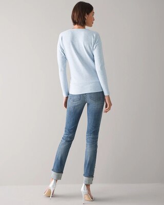 Knit Surplice Top