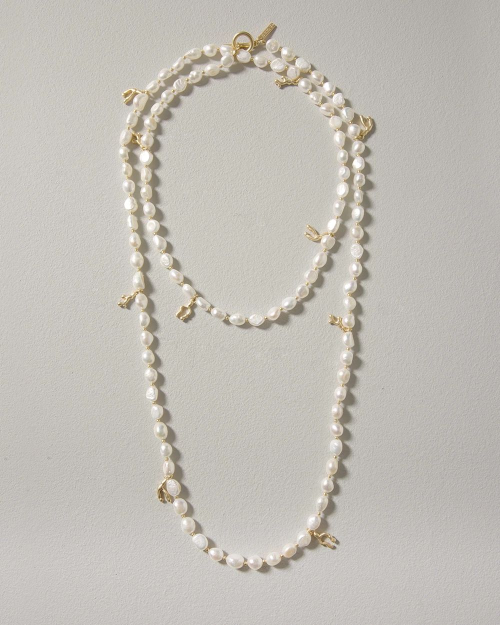Pearl Convertible Necklace click to view larger image.