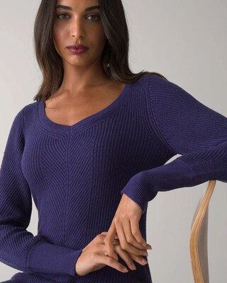 Long Sleeve Sweater Dress