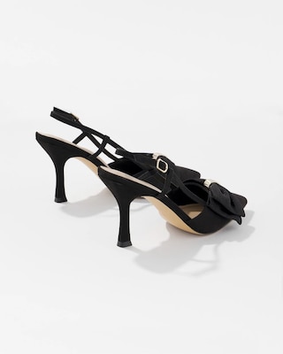 Bow Slingback Pump click to view larger image.