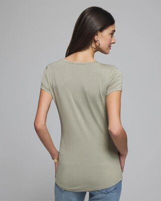 Outlet WHBM Crew-Neck Foundation Tee