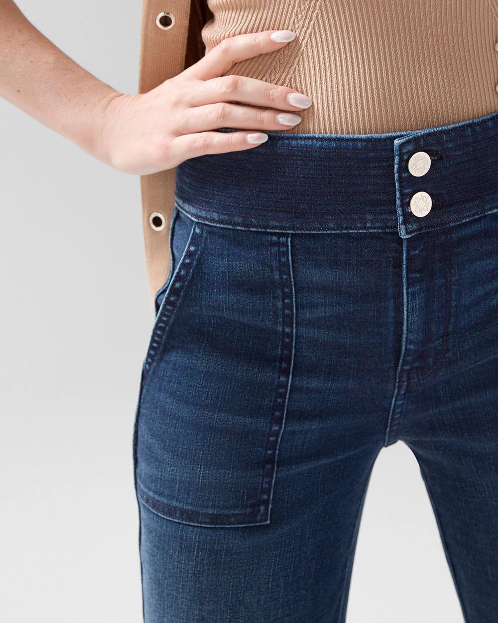 Extra High-Rise Everyday Soft Denim™ Trupunto Trouser Jeans