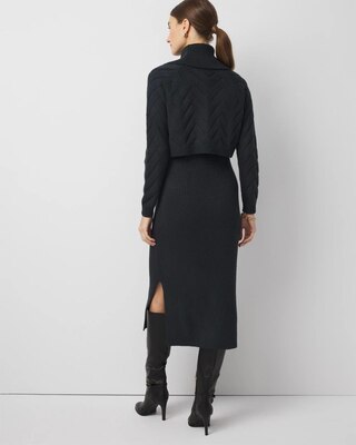 Convertible Sweater Dress click to view larger image.