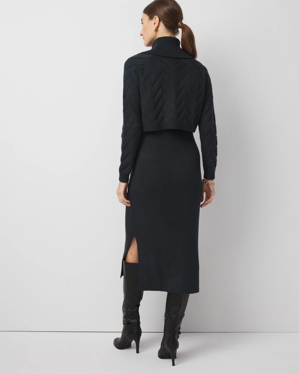 Convertible Sweater Dress