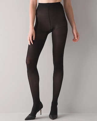 Studded Control-top Opaque Tights