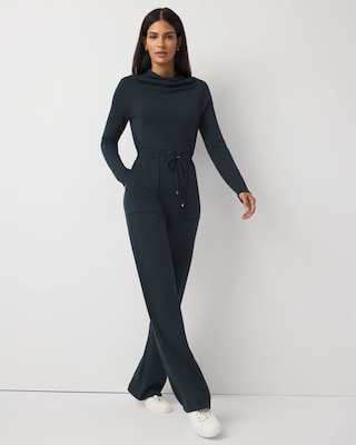 Petite Mockneck Jumpsuit