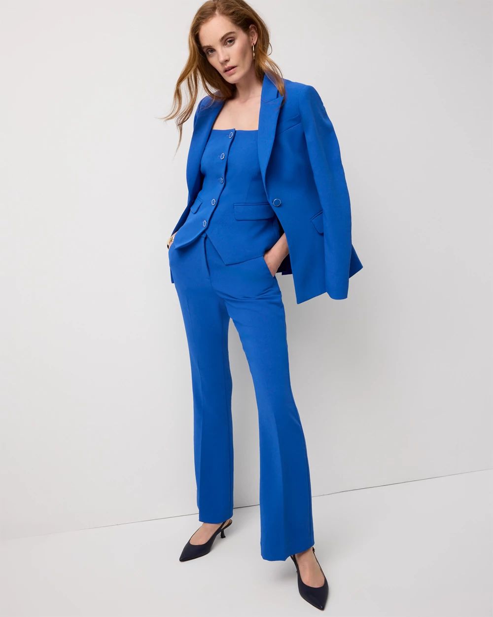 Crepe Halter Vest click to view larger image.