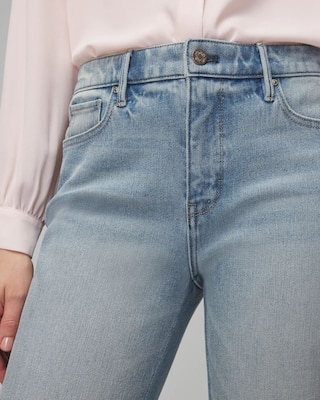 High-Rise Straight Jeans click to view larger image.
