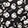 Droplet Bloom Black