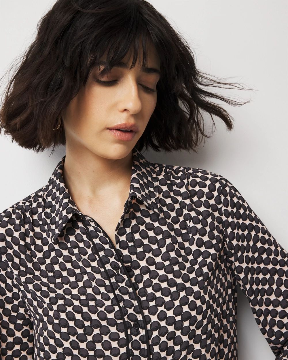 Soft Shirt with Piping