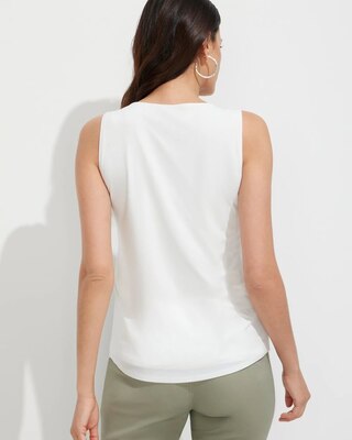 Outlet WHBM Lace-Up Tank Top
