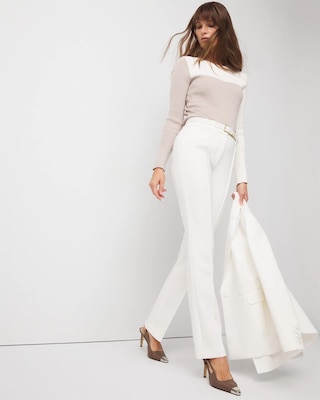 Double Weave Zoey Straight Pant click to view larger image.