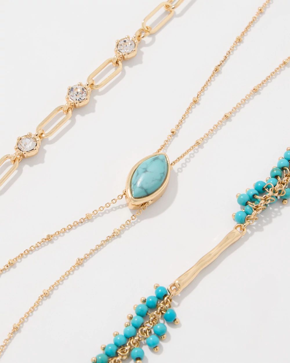 Multistrand Convertible Necklace click to view larger image.