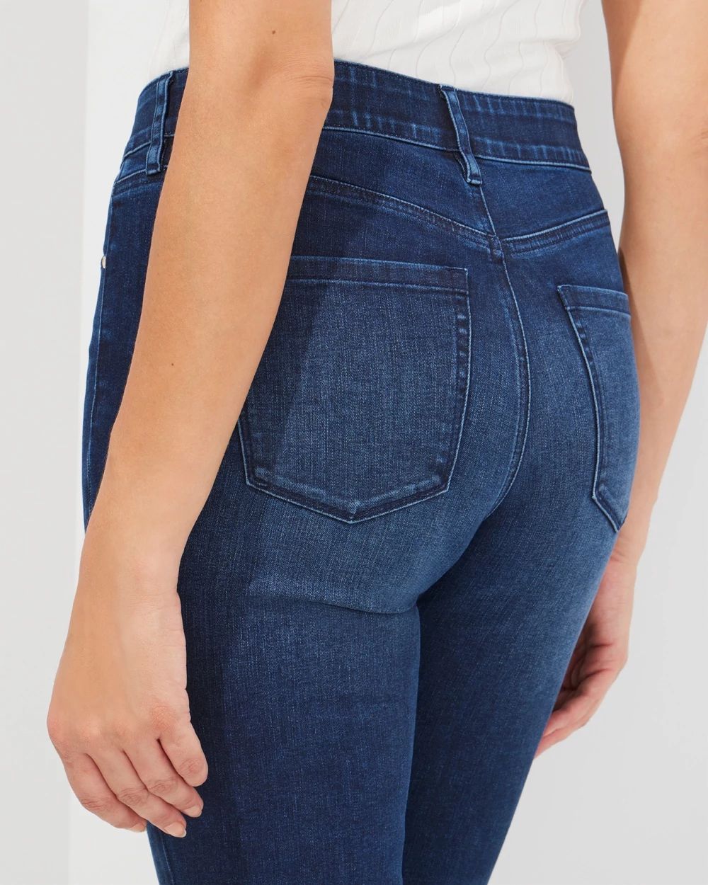 Outlet WHBM High Rise Slim Jeans