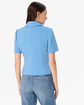 Luxe Stretch Short Sleeve Jacket click to view larger image.