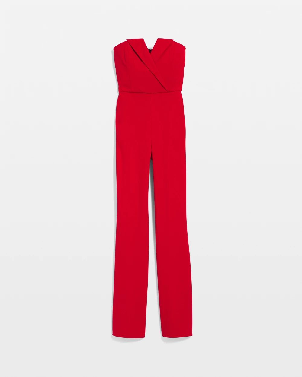 Strapless Tuxedo Jumpsuit click to view larger image.