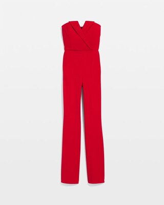 Strapless Tuxedo Jumpsuit click to view larger image.