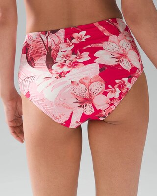 High-Waist Wrap Bikini Bottom