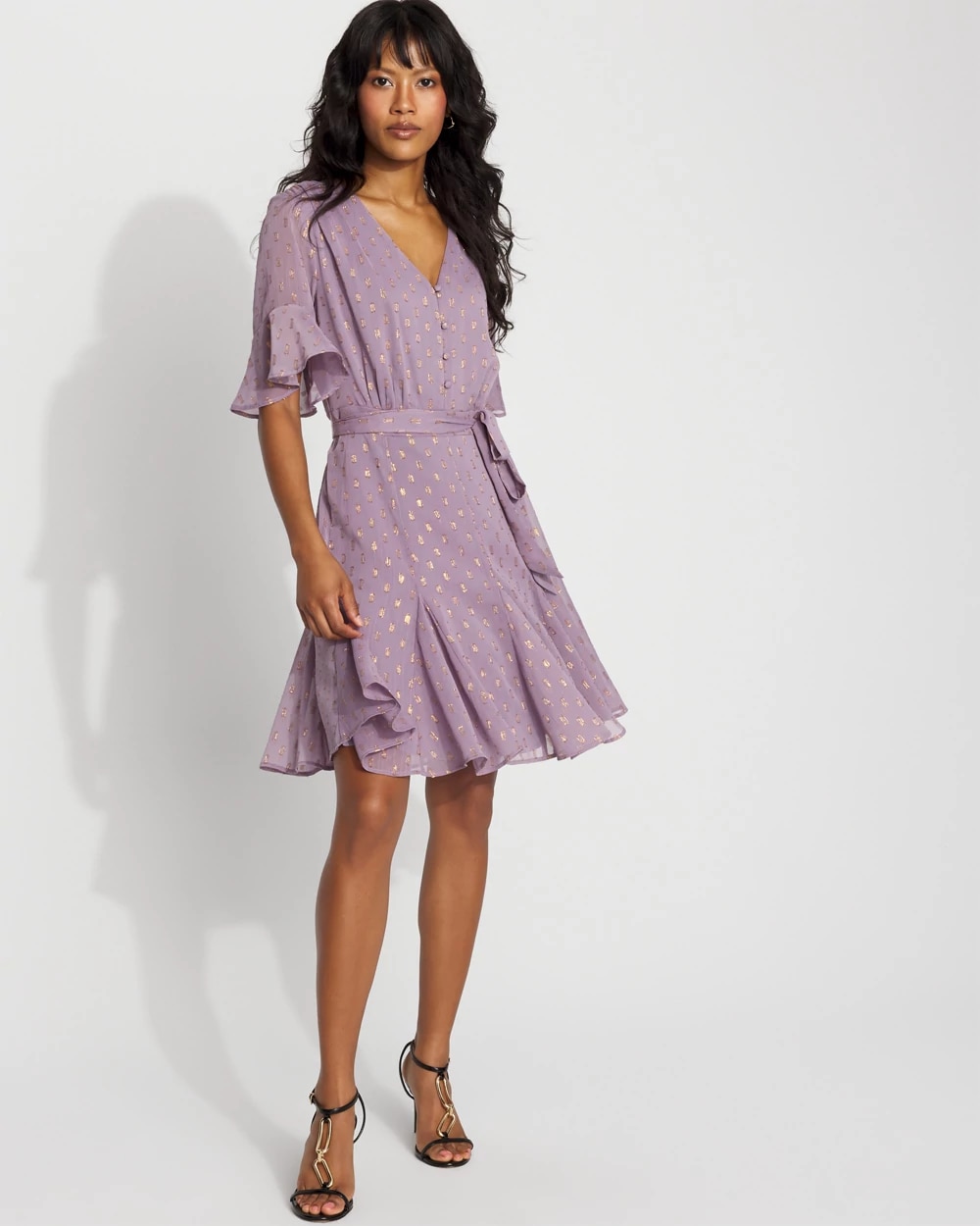 mini godet dress Celandine Cotton Godet Mini Dress