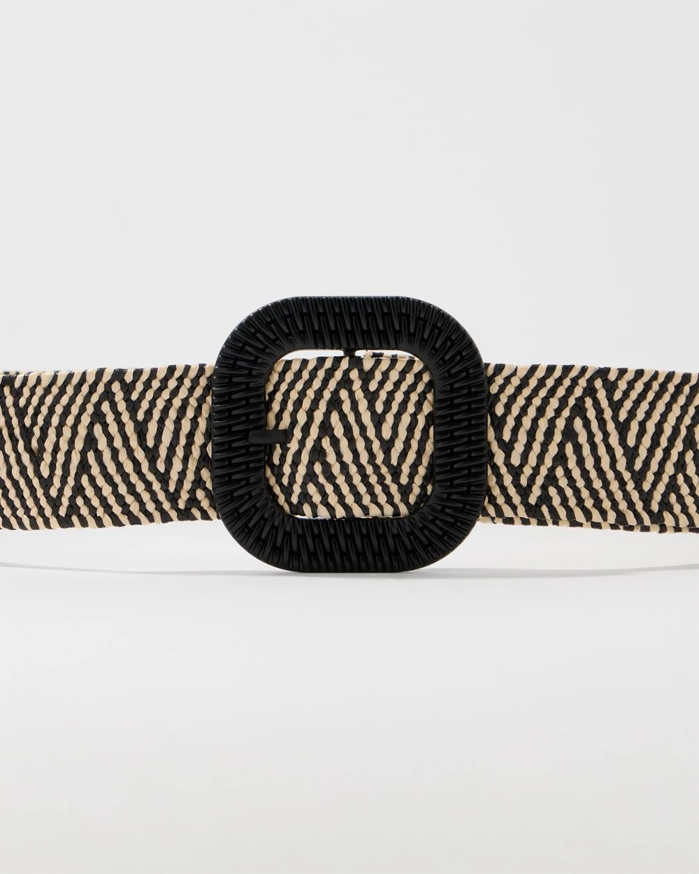 Raffia Stretch Belt click to view larger image.