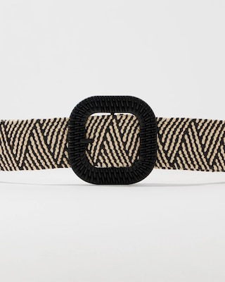 Raffia Stretch Belt click to view larger image.