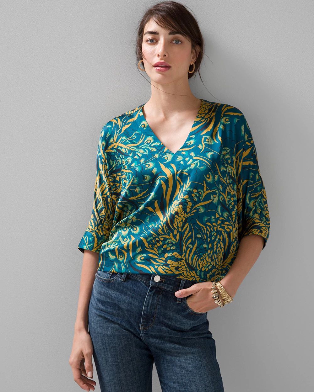 Kimono Sleeve Blouse