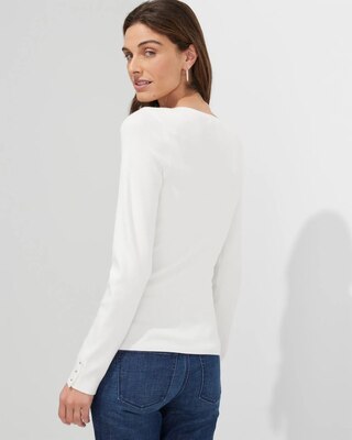 Outlet WHBM V-Neck Pullover Sweater