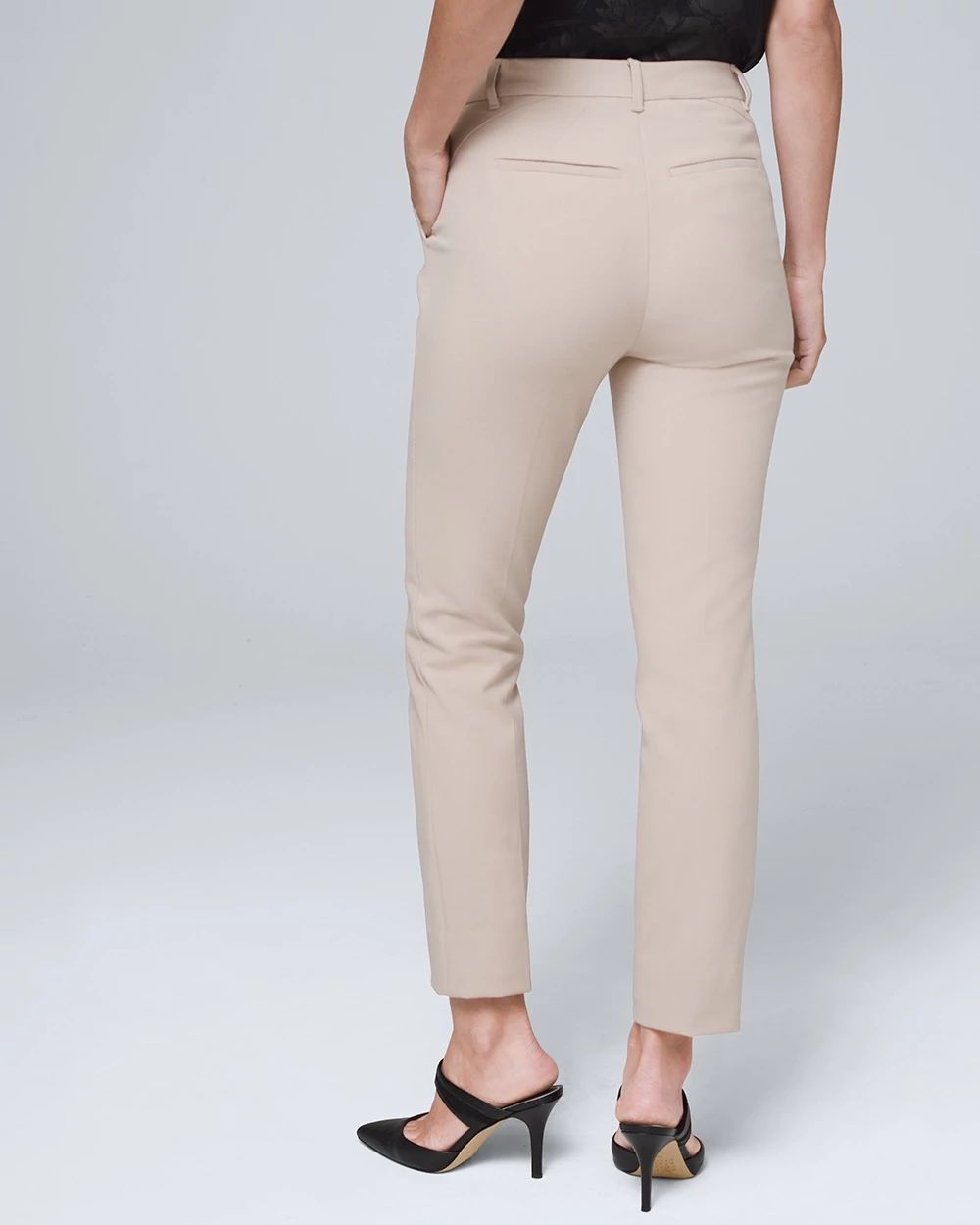Comfort Stretch Slim Ankle Pants