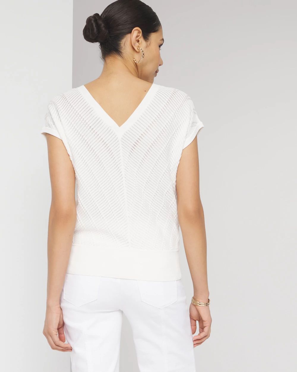 V-Neck Dolman Sweater