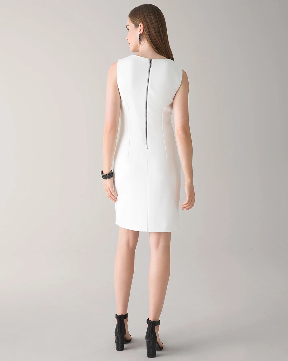 Petite shift dress cheap
