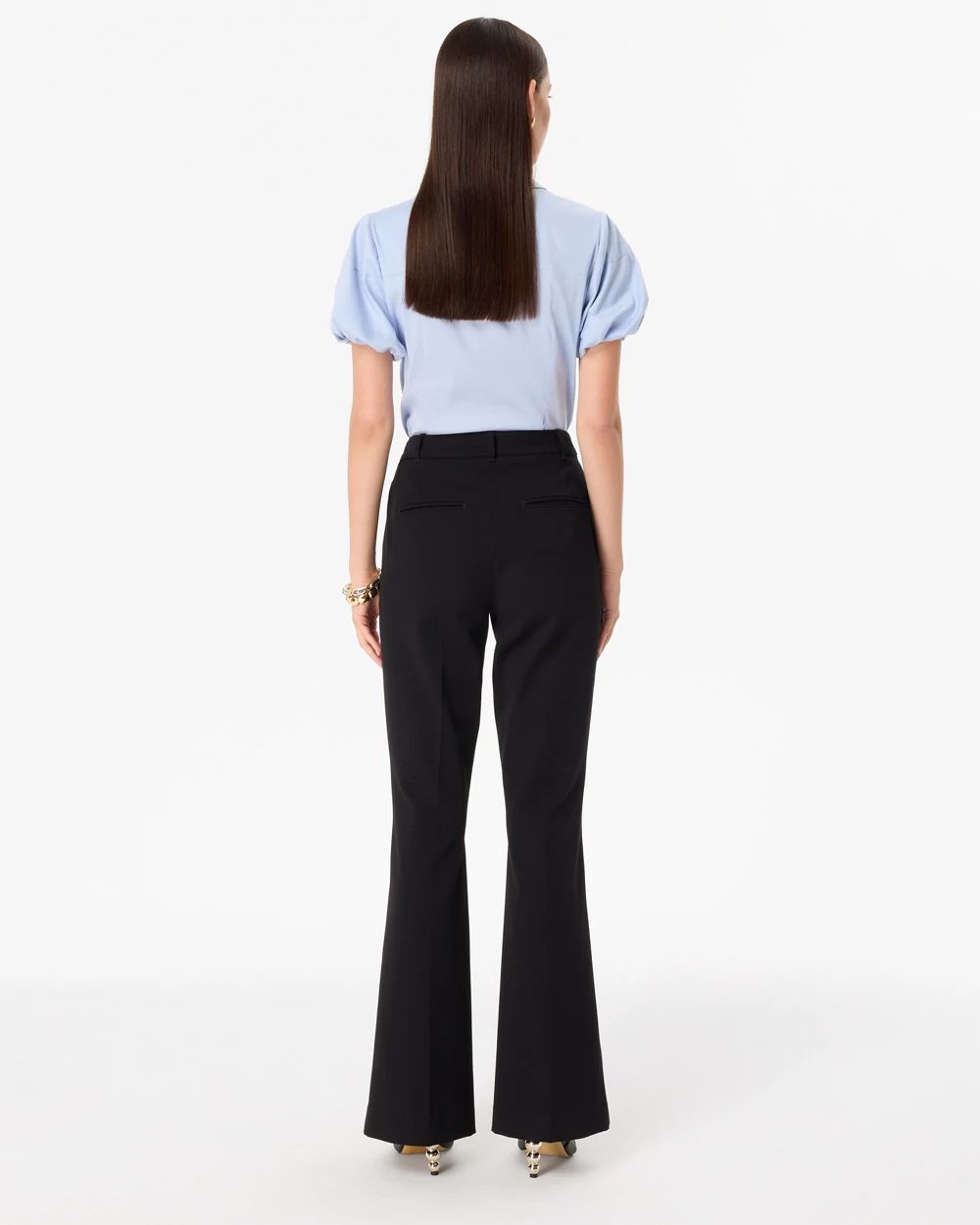 Petite Luxe Stretch Piper Flare Pant click to view larger image.