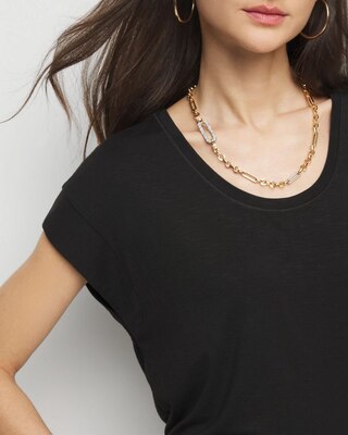 Scoop Neck Power Tee