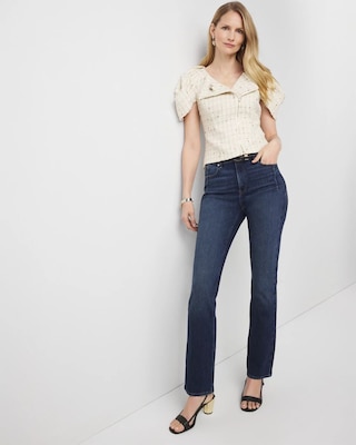Petite Extra High Rise Elongated Slim Jean