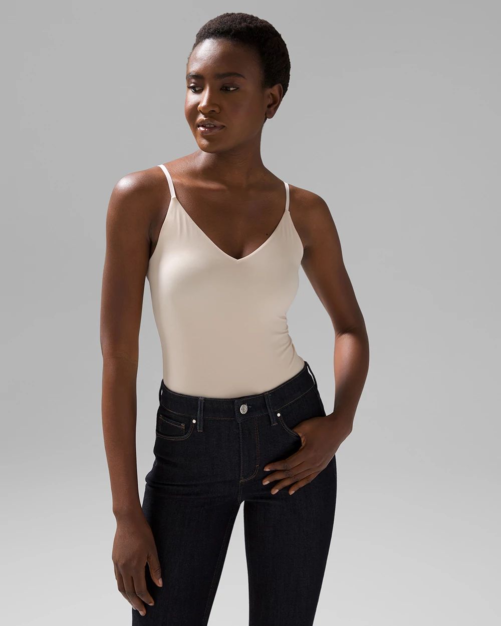 WHBM FORME™ All Ways Stretch V-Neck Cami