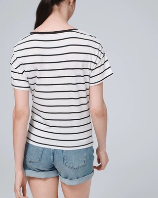 Twist Front Tee