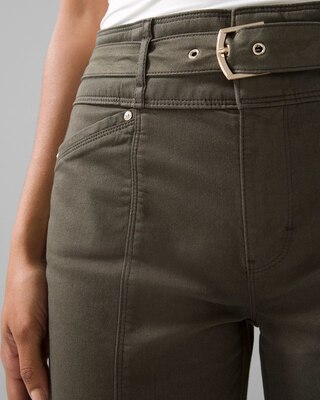 Extra High-Rise Belted Trouser Pant