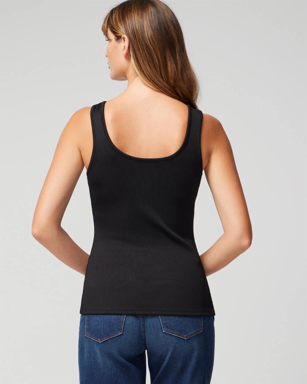 WHBM® FORME Rib Scoop Tank