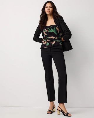 Draped Chiffon Bustier click to view larger image.